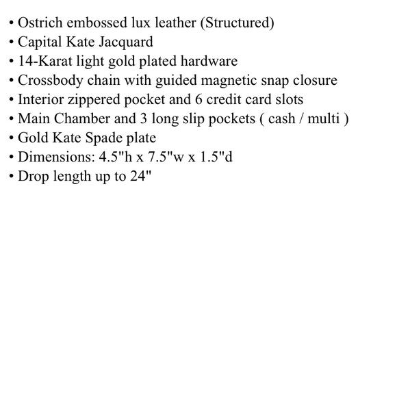 Kate Spade Crossbody - Picture 8 of 8